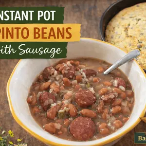 instand pot pinto beans with sausage