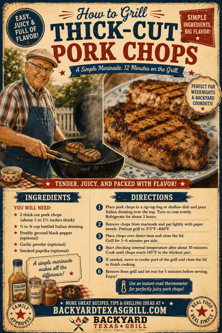 thick cut pork chops