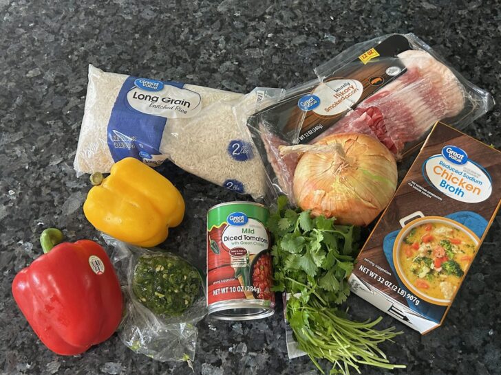 Spanish Rice ingredients