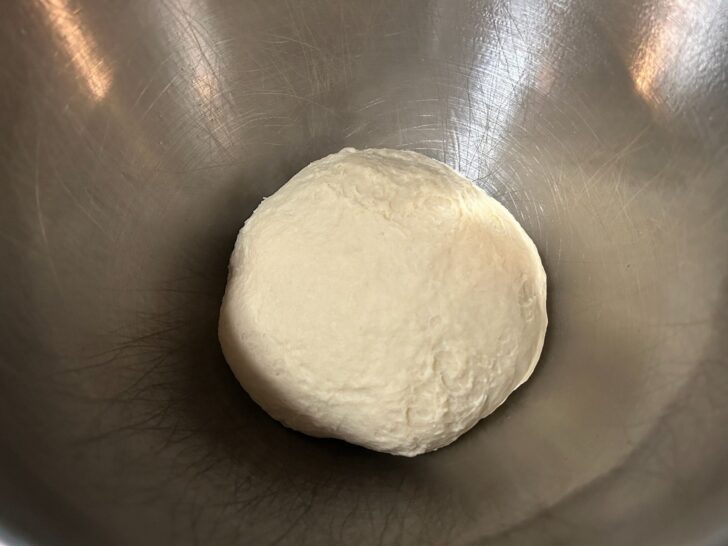 bread dough in bowl