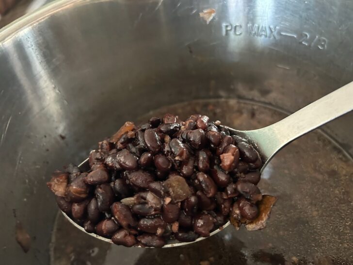 Instant pot Black Beans 