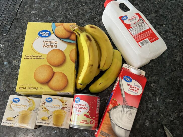 classic banana pudding ingredients
