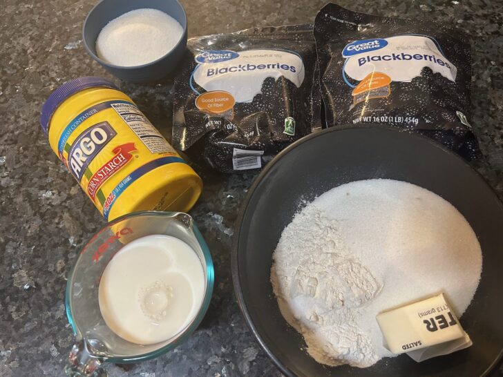 cast iron skillet cobbler ingredients
