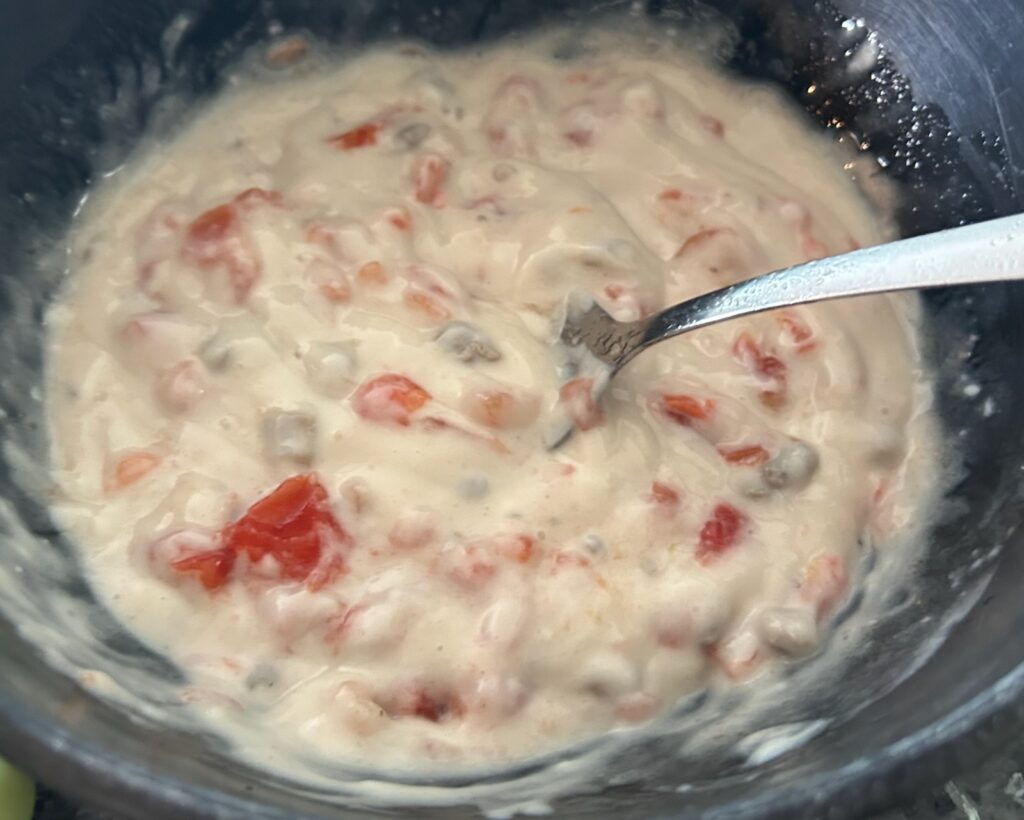 mushroom soup with rotel