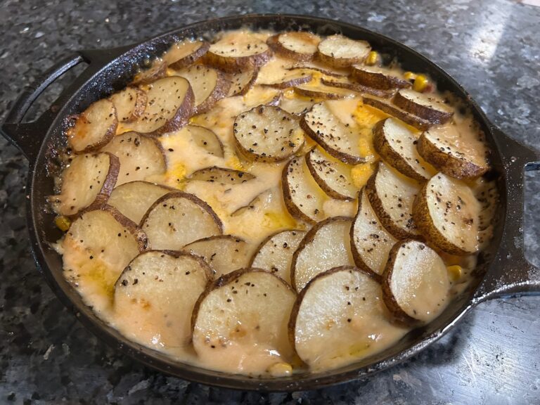 Cast Iron Cowboy Casserole