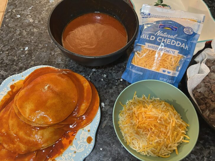 enchilada ingredients