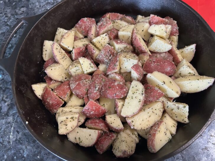 Cast Iron Ranch Potatoes