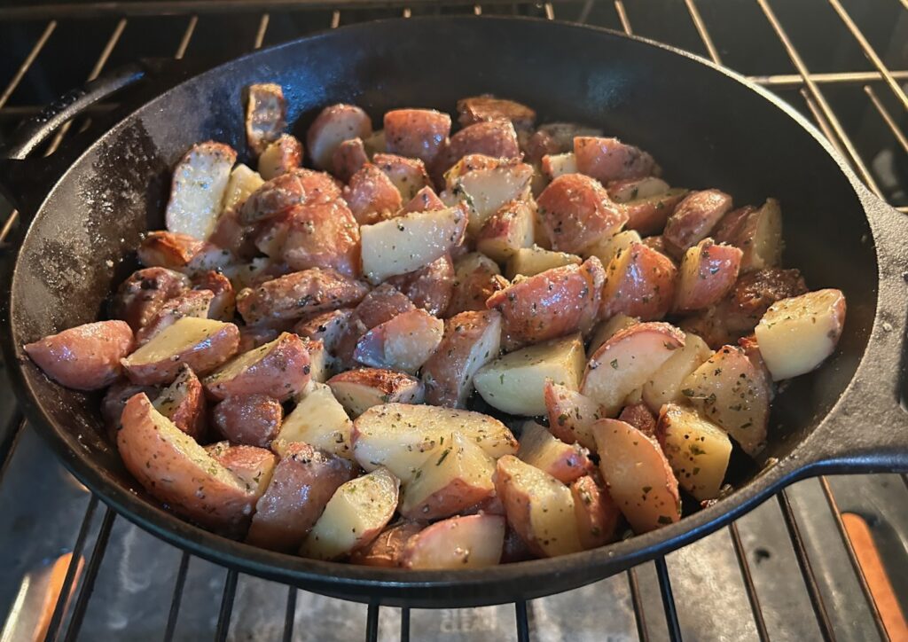 Cast Iron Ranch Potatoes