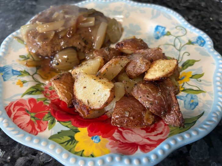 Cast Iron Ranch Potatoes