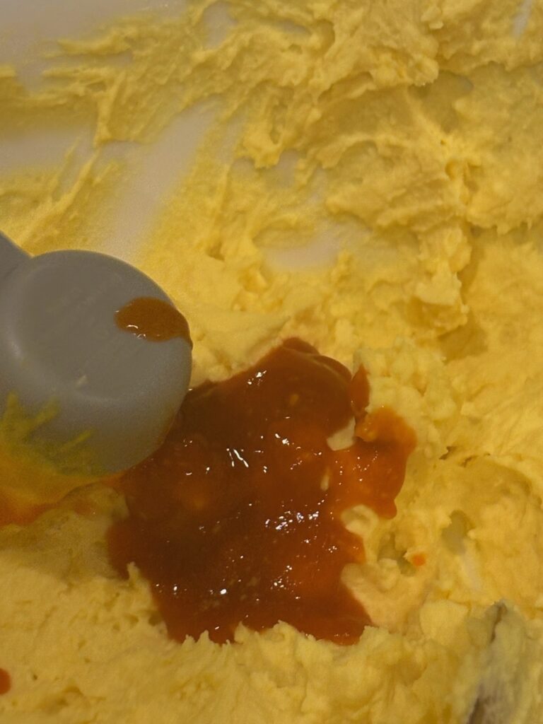 spice in egg yolks