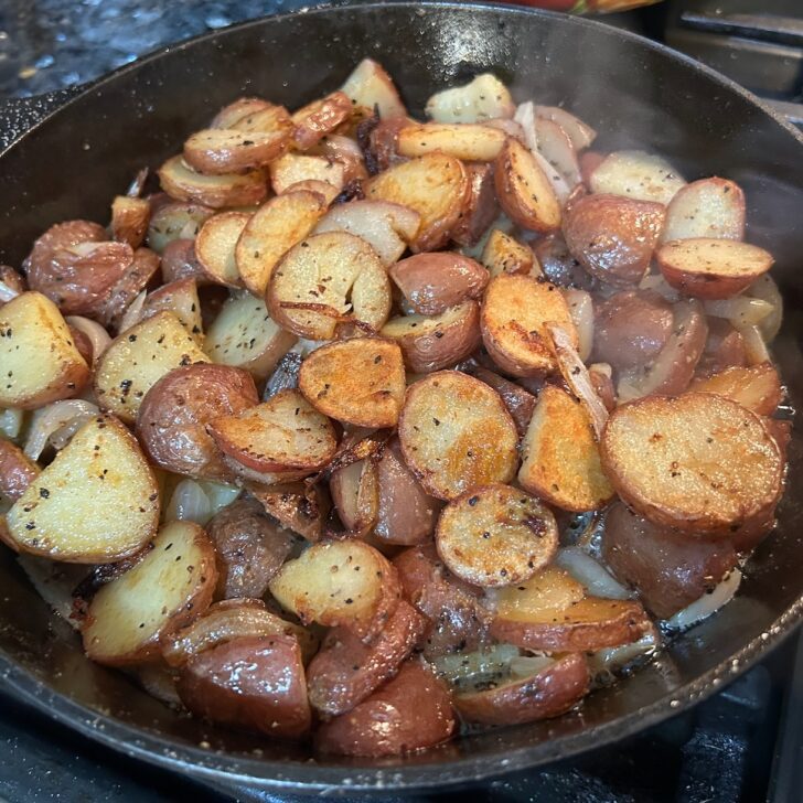 texas skillet potatoes and onions