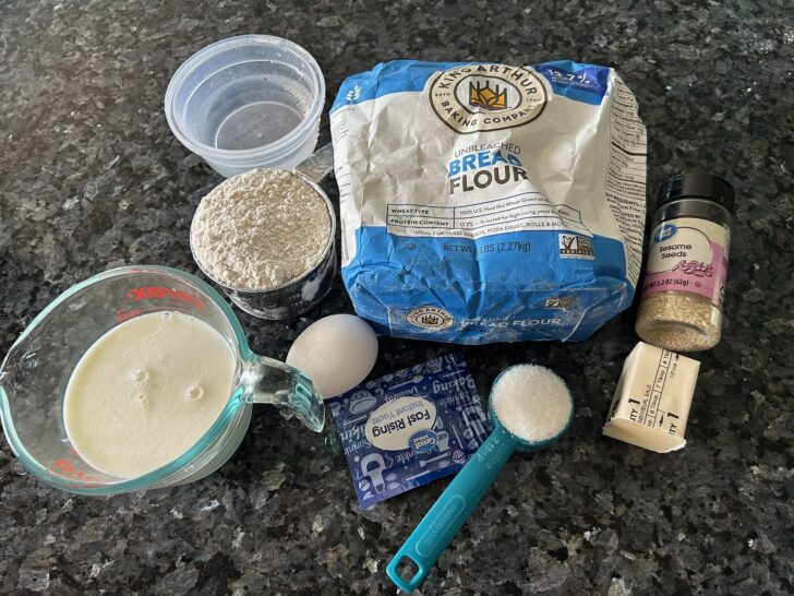 hamburger bun ingredients