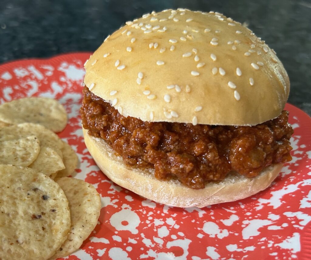 sloppy joes with homemade buns