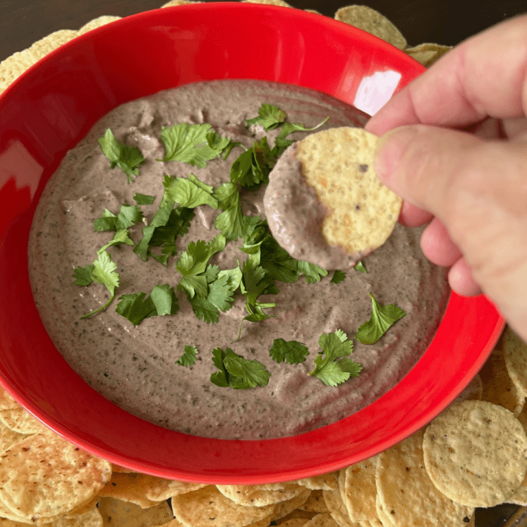 Creamy Black Bean Dip