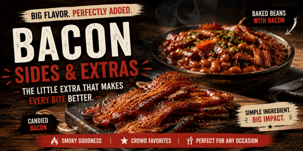 bacon sides and extras