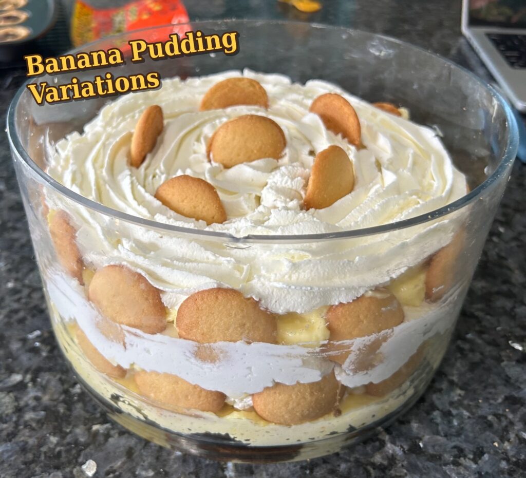 banana pudding variations