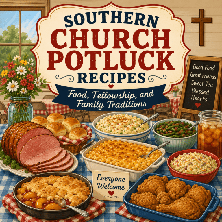 Southern Church Potluck Recipes: Food, Fellowship, and Family Traditions