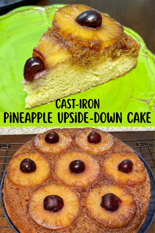 cast iron pineapple upside down cake