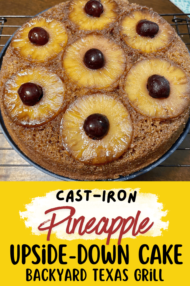 Cast-Iron Pineapple Upside-Down Cake