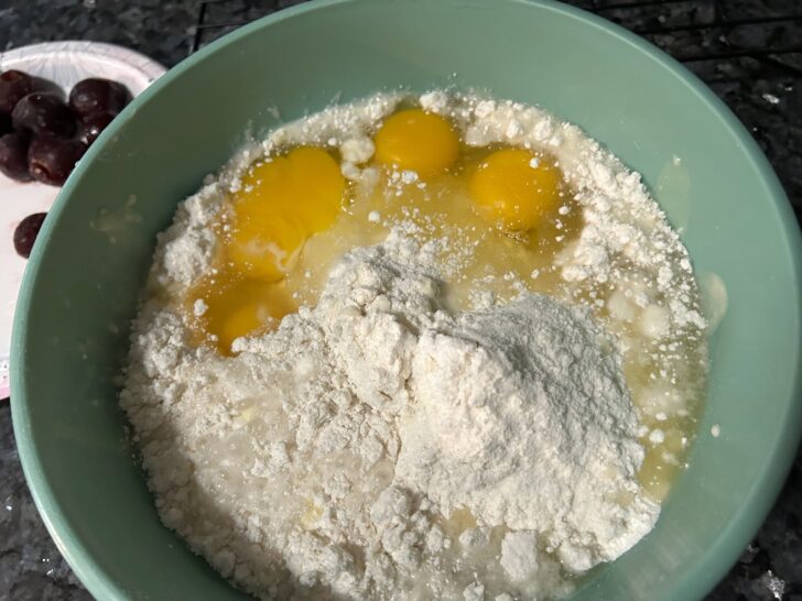 cake batter ingredients