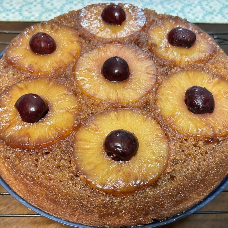 Cast-Iron Pineapple Upside-Down Cake