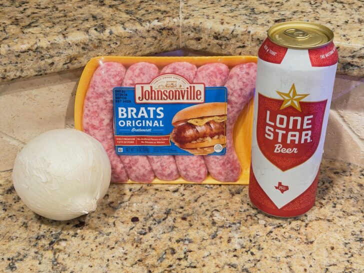 Texas Beer Brats ingredients