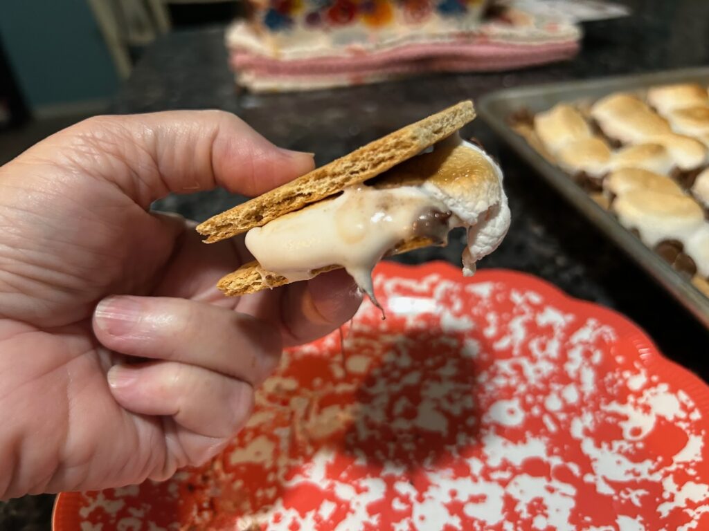 oven-baked s'mores