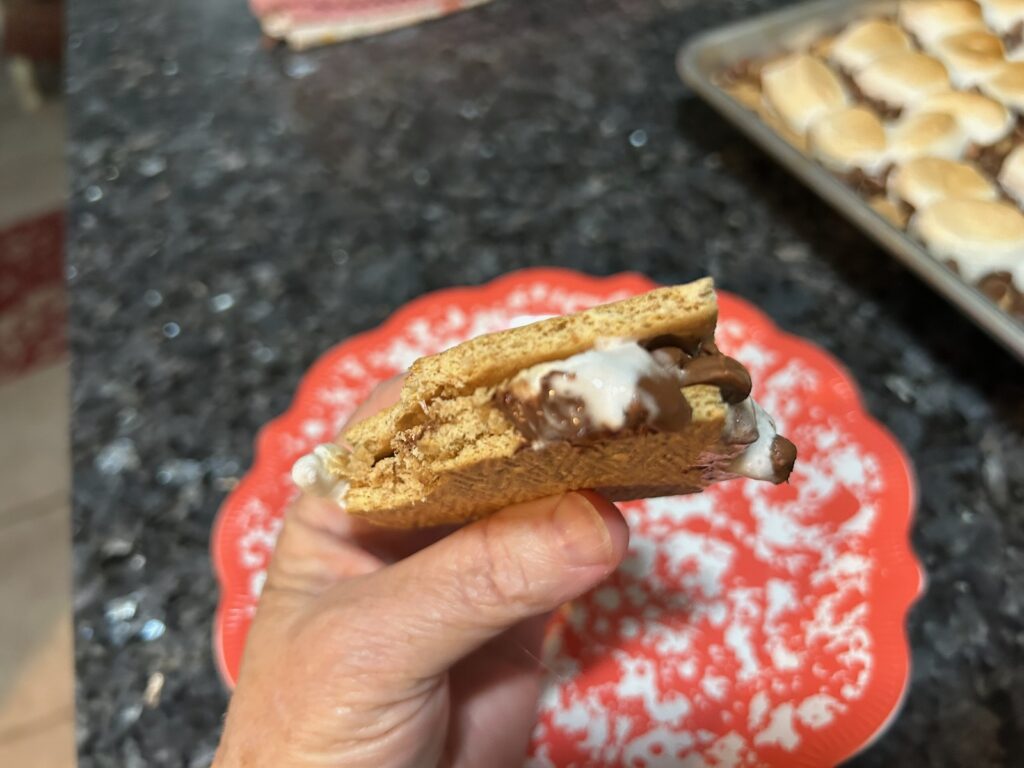 oven-baked s'mores