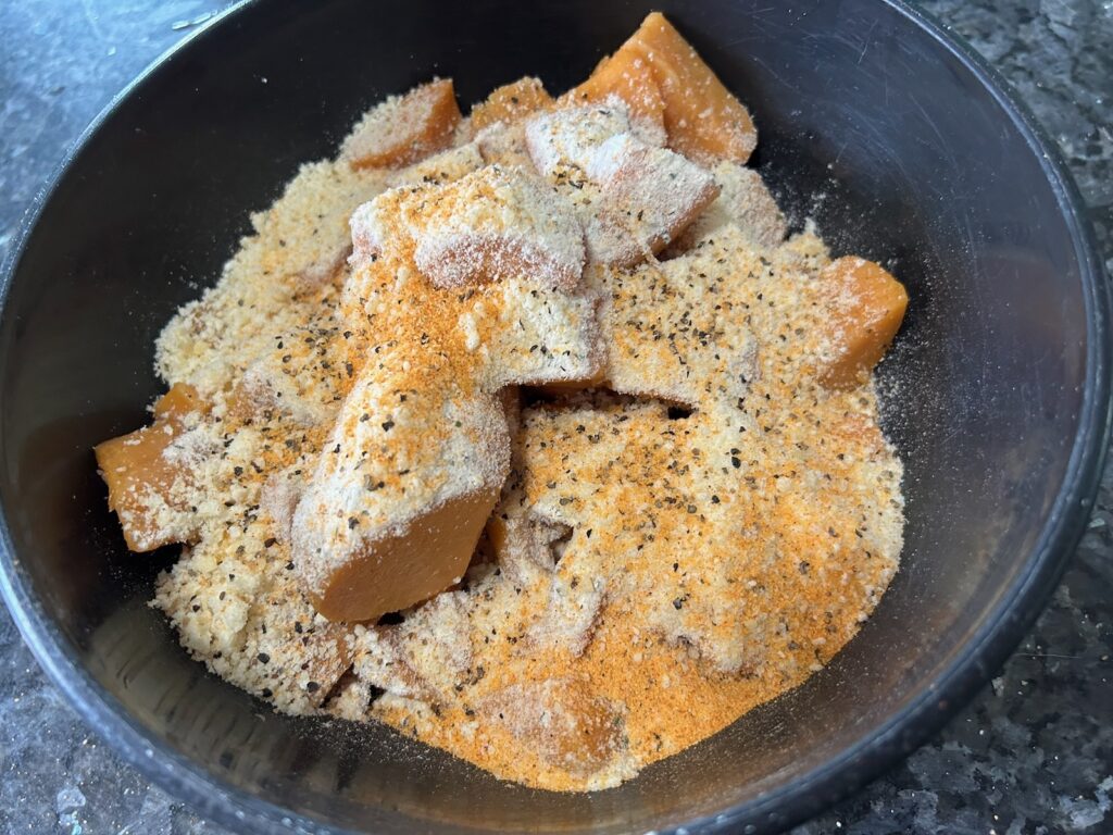 canned sweet potatoes with seasoning