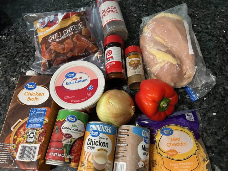Easy King Ranch Chicken (Texas Style) ingredients