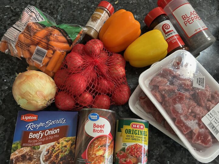 beef stew ingredients