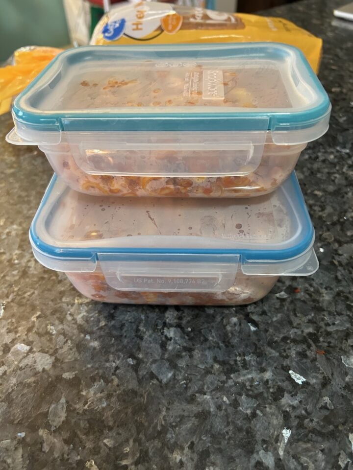 goulash in storage containers
