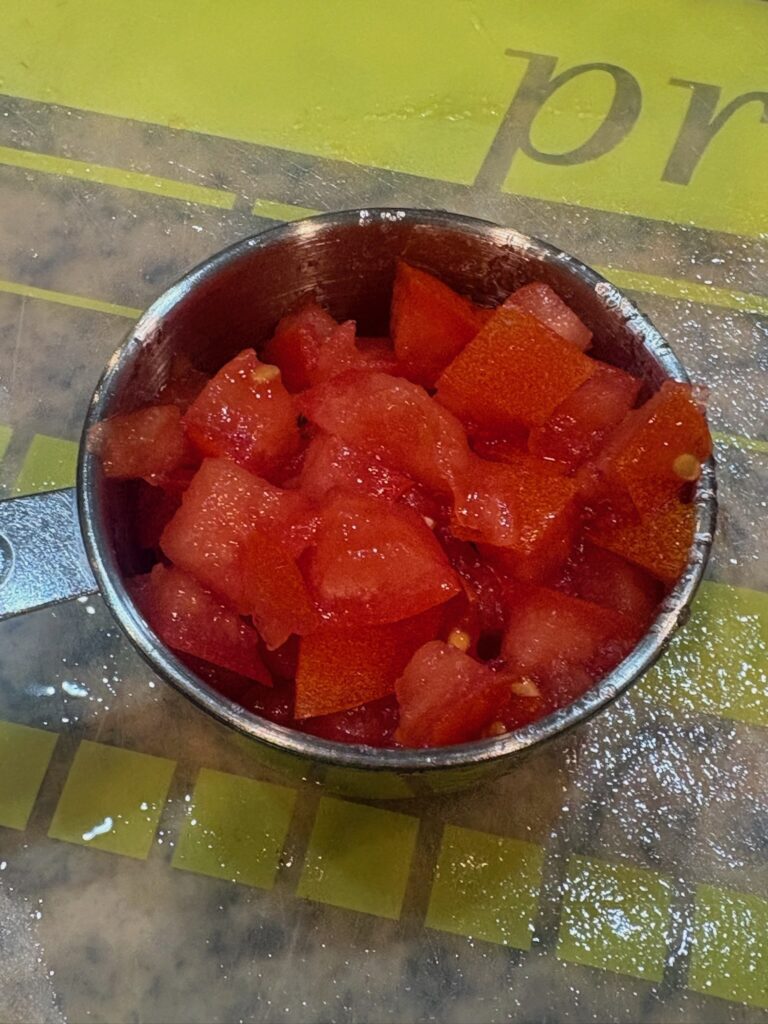diced tomato