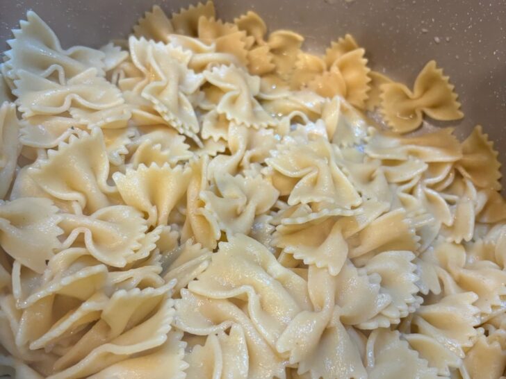 bow tie pasta