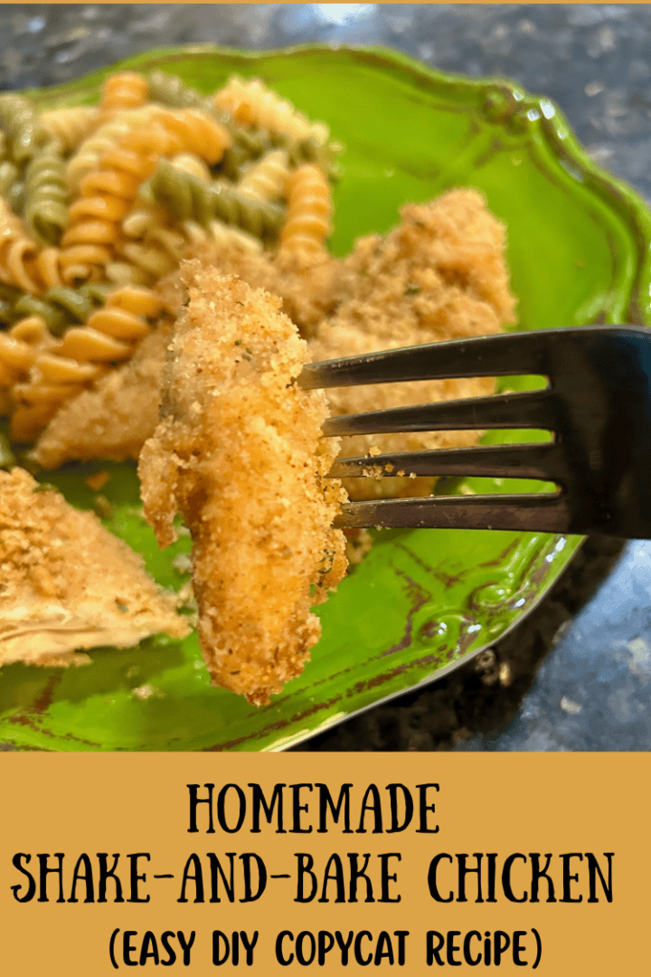 homemade shake and bake chicken (Easy DIY copycat recipe)