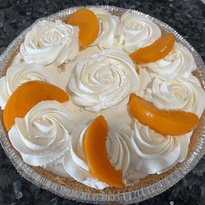 Peaches and Cream Pie