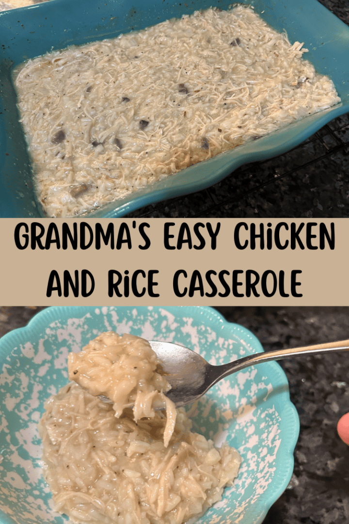Grandma's Easy Chicken and Rice Casserole
