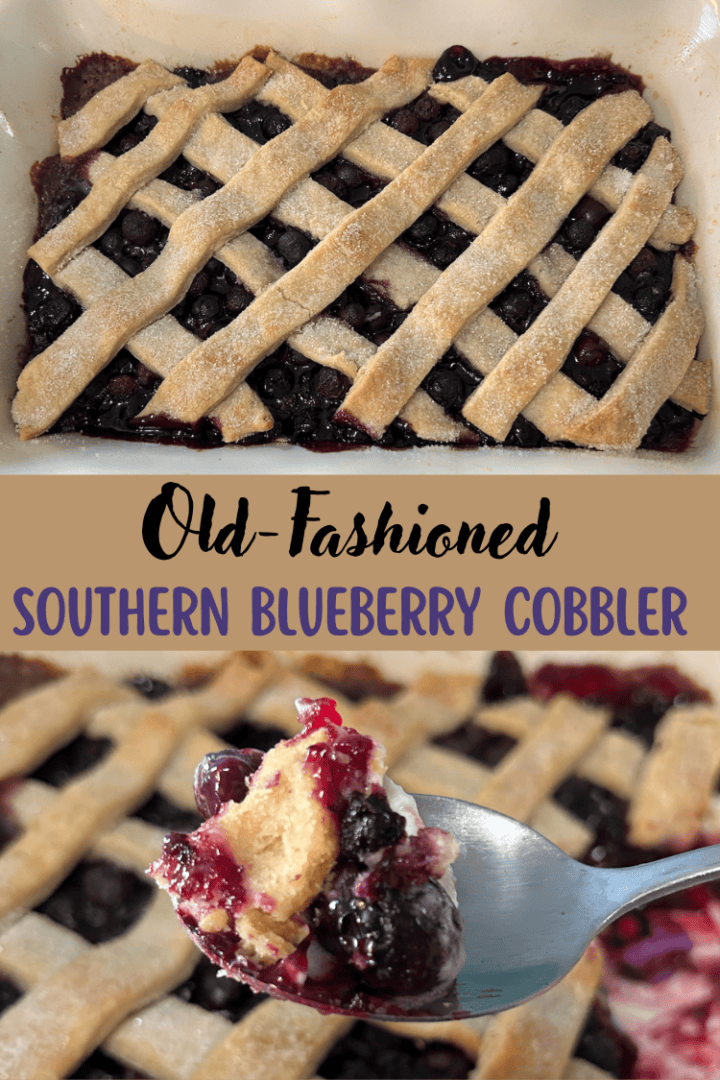 Old-Fashioned Southern Blueberry Cobbler