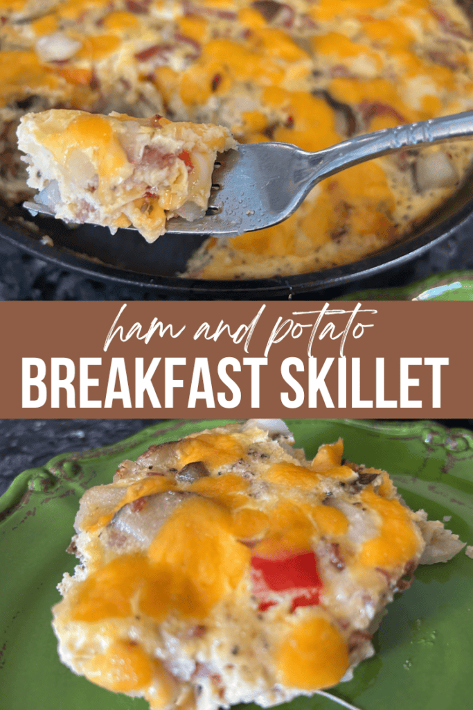 Cast Iron Ham and Potato Breakfast Skillet