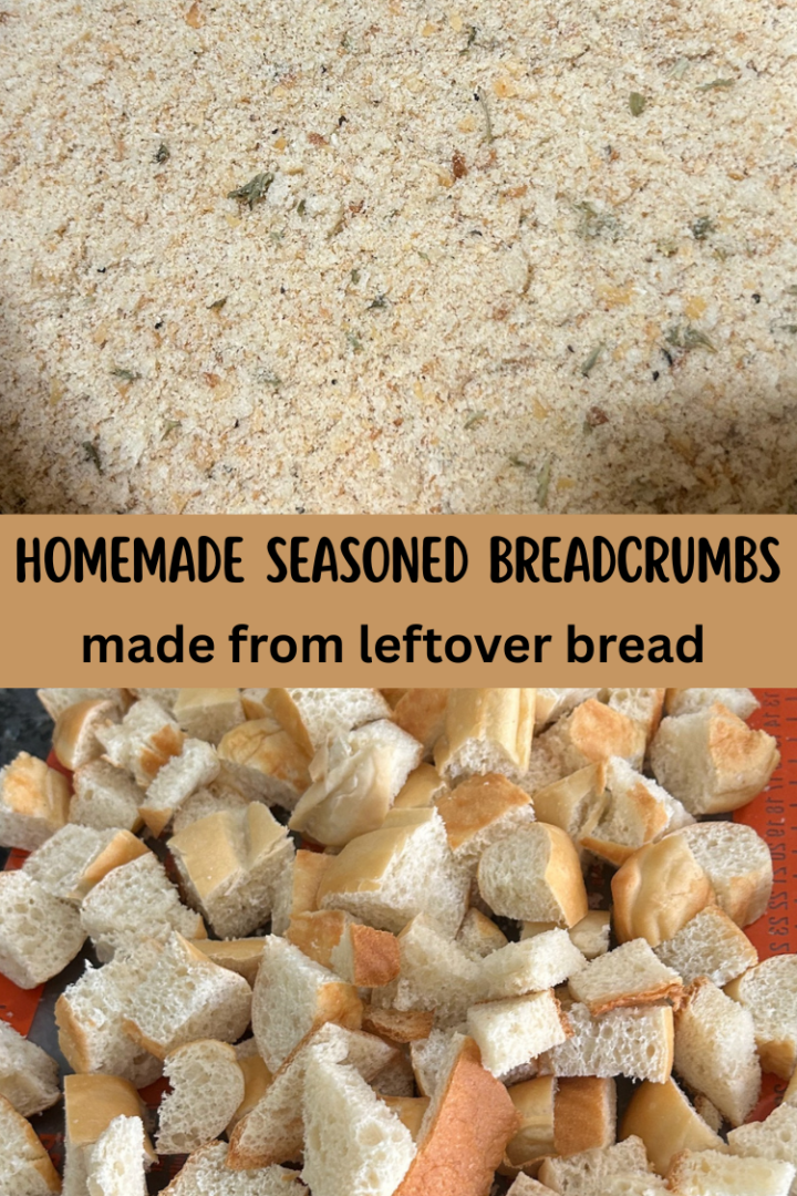 Homemade Seasoned Breadcrumbs from Leftover Bread