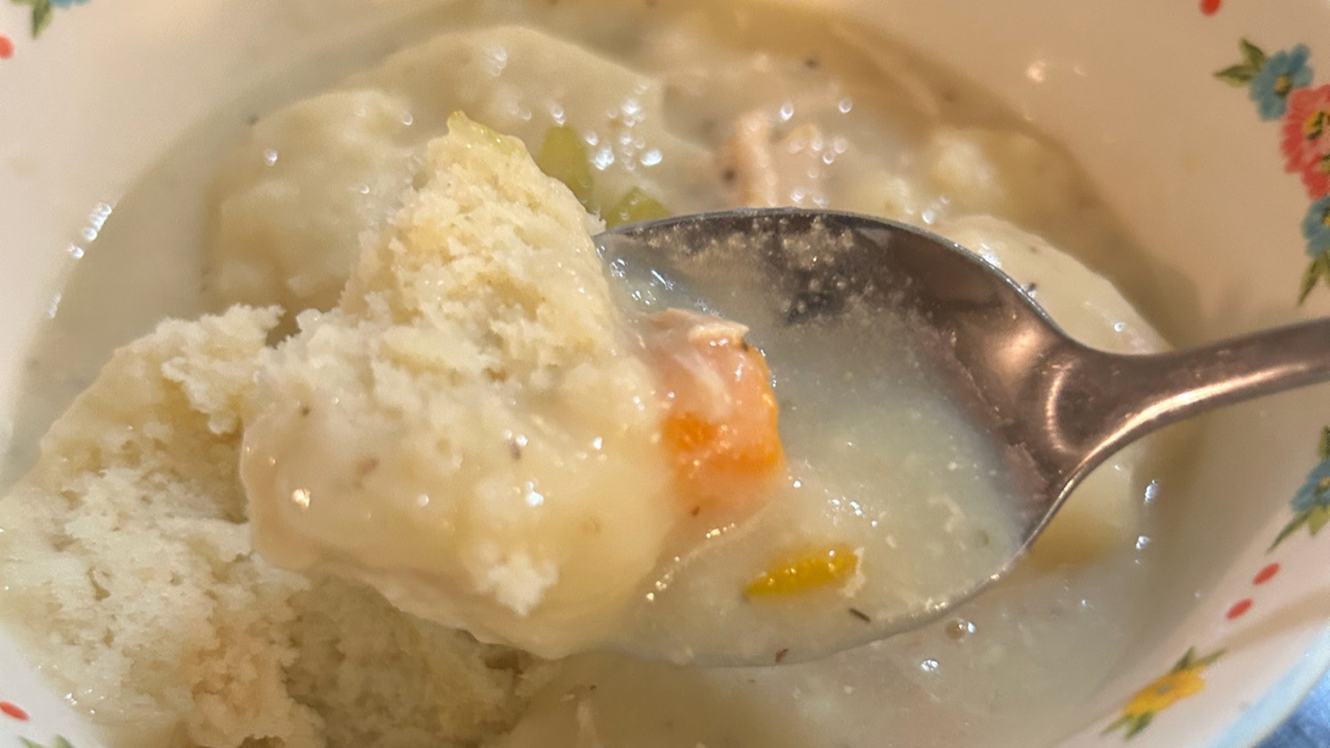 Easy Homemade Chicken and Drop Dumplings