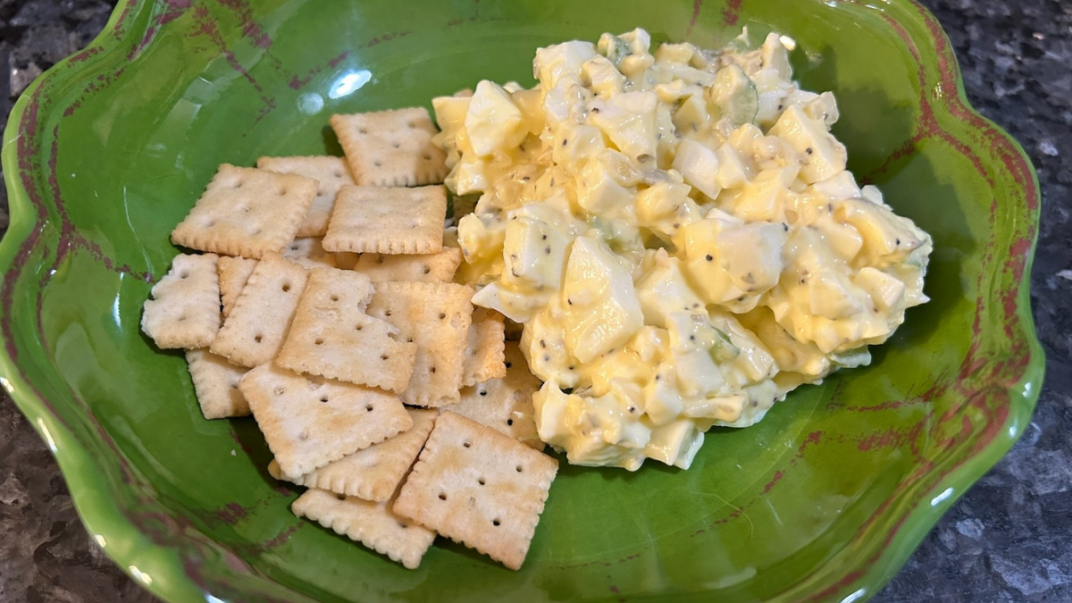 Easy Southern Egg Salad with Dill Relish