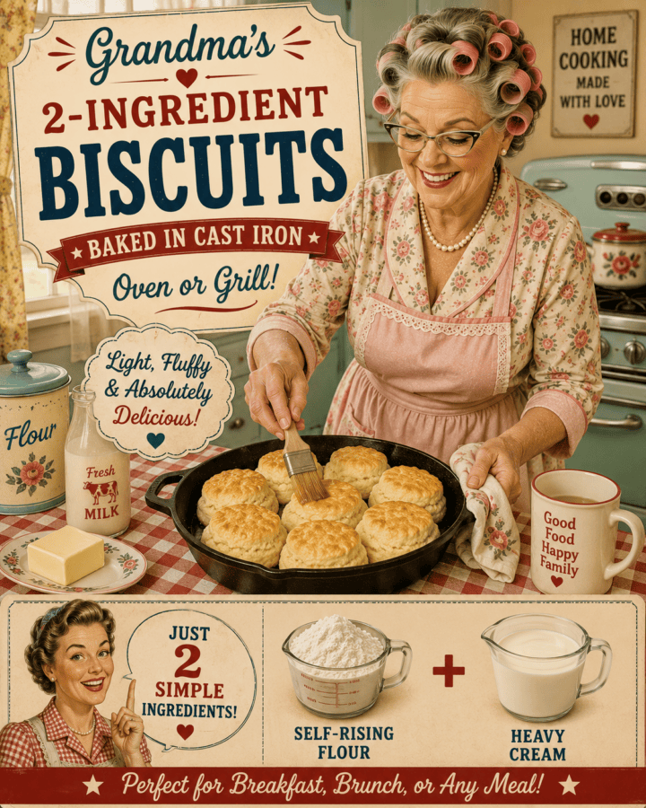 grandma's 2-ingredient biscuits