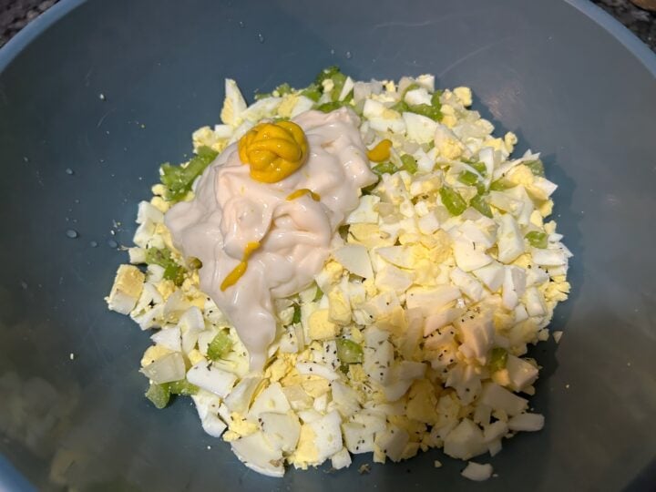 Easy Southern Egg Salad with Dill Relish