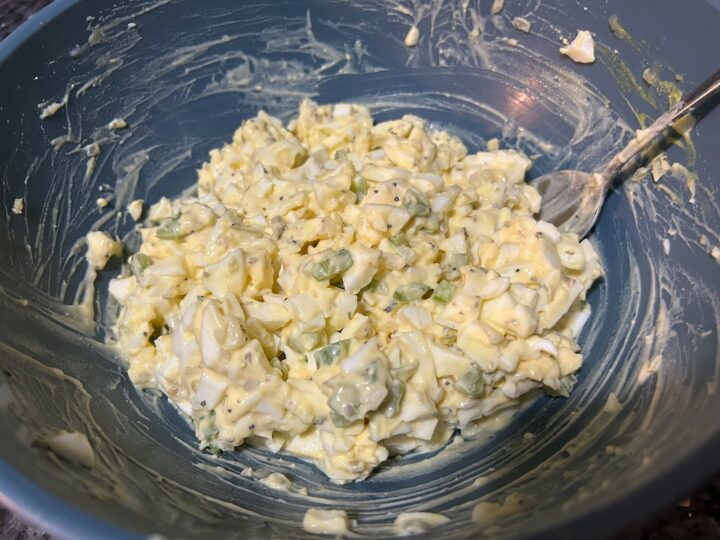 Easy Southern Egg Salad with Dill Relish