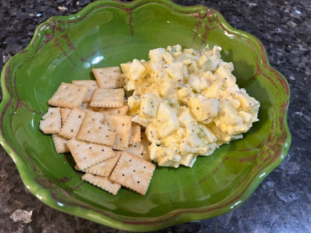 Easy Southern Egg Salad with Dill Relish