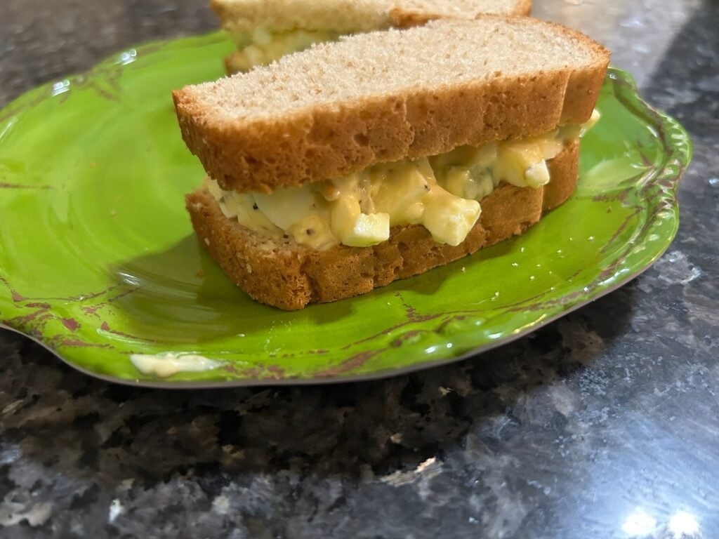 Easy Southern Egg Salad with Dill Relish