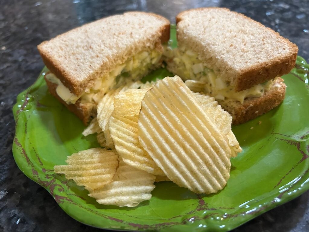 Easy Southern Egg Salad with Dill Relish