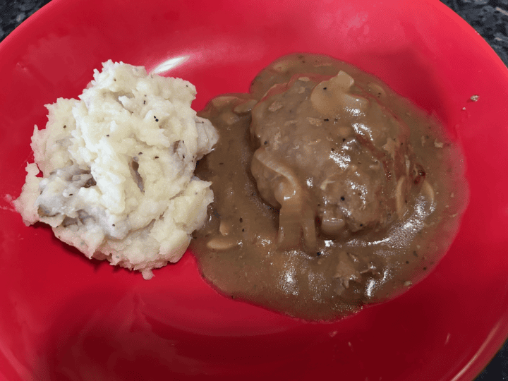 Easy Salisbury Steak with Mushroom Gravy