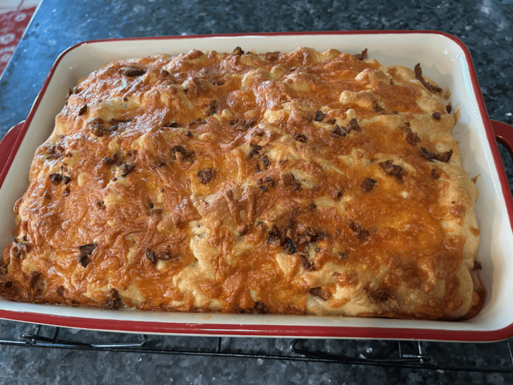 Bacon Cheddar Ranch Sourdough Focaccia